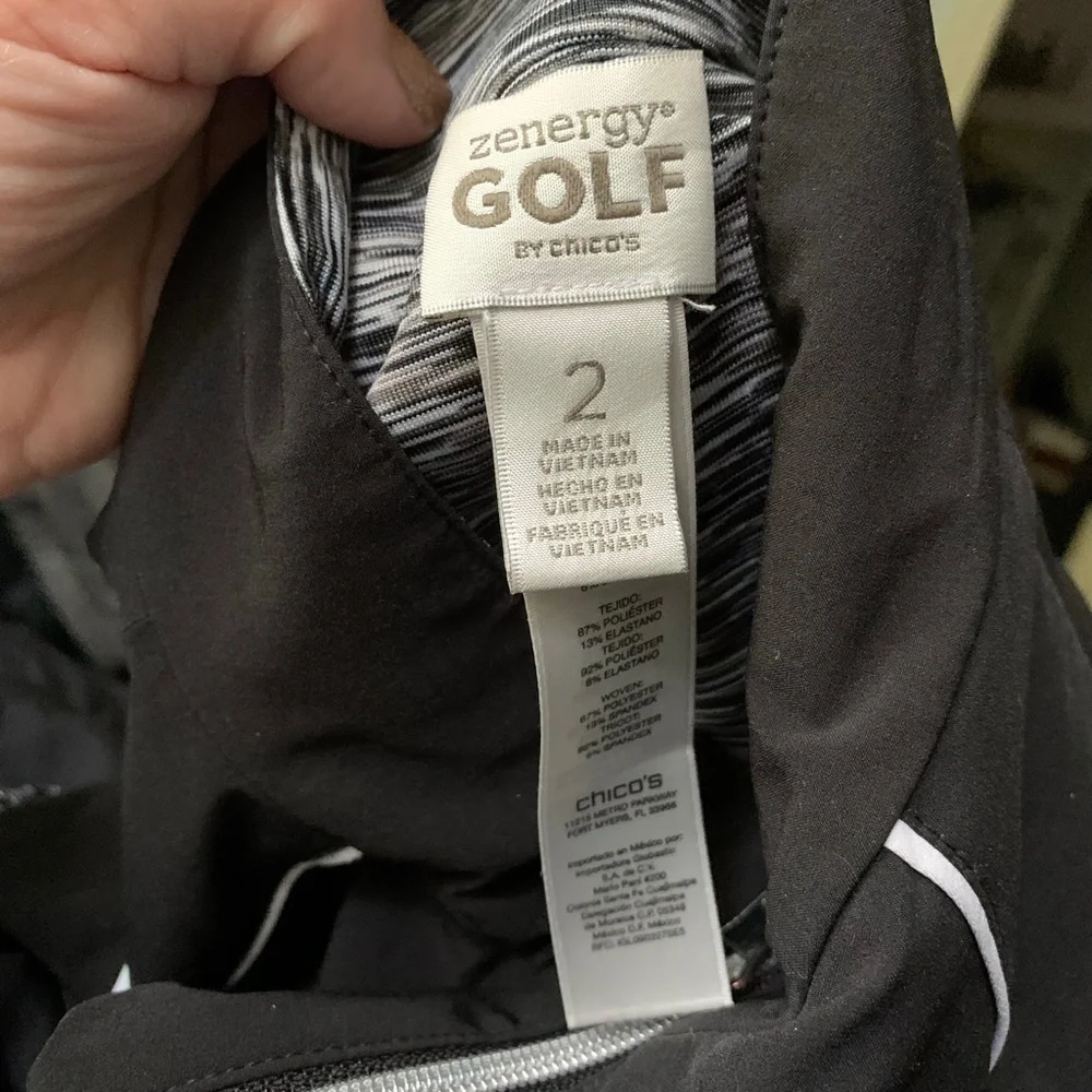 COPY - Zenergy Golf Chicos reversiable zip up vest Sz 2 - Picture 11 of 16